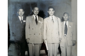 제5차 범태평양외과학회 한국대표로 참석한 김영소 박사