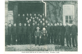 세브란스 의학전문학교 재학 당시의 김영소 박사 (1935.12)