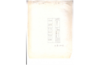 간호교육지정학교 신청서에 첨부된 건물 내부 평면도 (1968.04.10) - 우