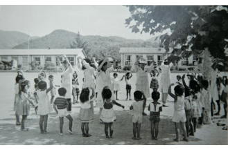 밀양군 구기리에서 실시한 하계봉사(1986)-2