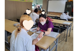 2023.09.25 국제협력 동아리(CHICC), 한글교육 자원봉사에 참여