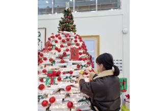 2023.12.04 춘해보건대학교 도서관, “기후회복을 희망하며” 북트리 제작